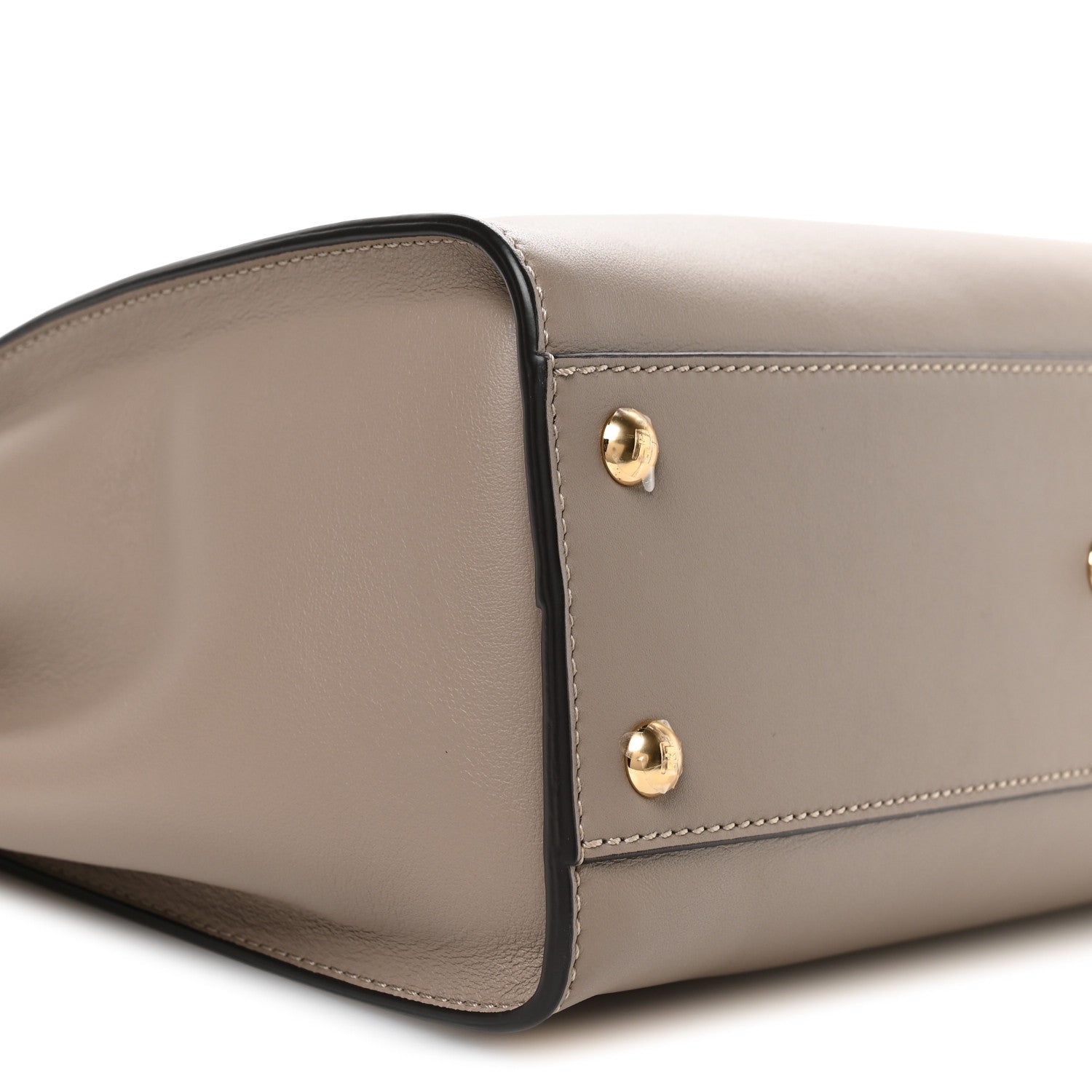 Fendi Vitello Seta Plexiglass Tortoise Medium Peekaboo Iconic Satchel Tortora 9 of 11