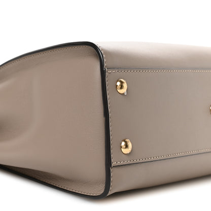 Fendi Vitello Seta Plexiglass Tortoise Medium Peekaboo Iconic Satchel Tortora 9 of 11