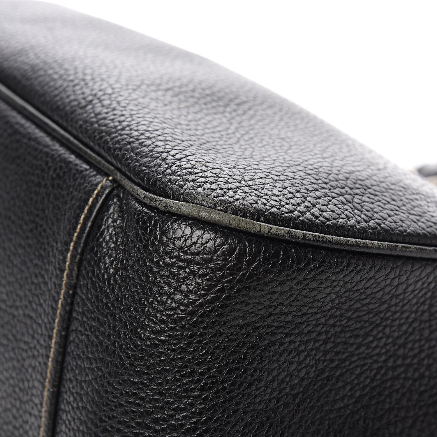 Prada Vitello Daino Shoulder Bag Black 8 of 13