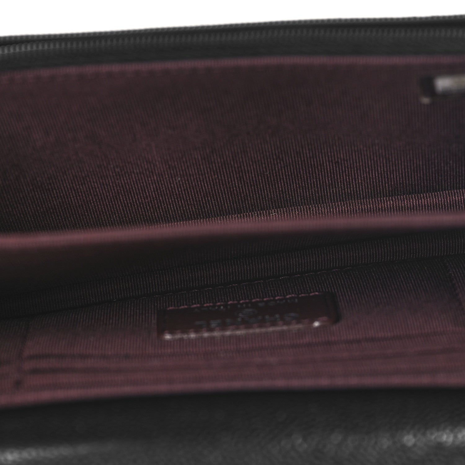 Chanel Caviar Quilted Mini Wallet On Chain WOC Black 5 of 10