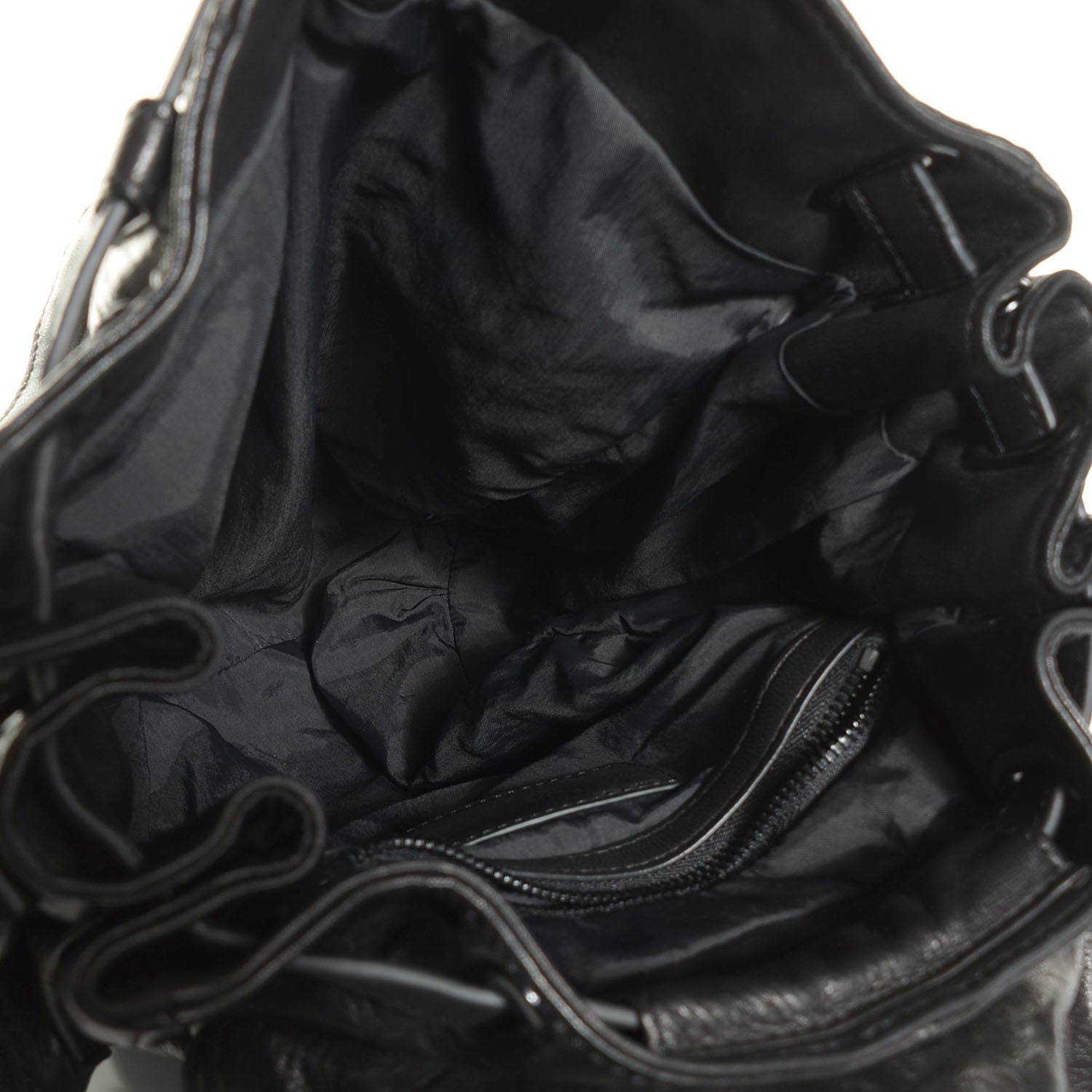 Alexander Wang Lambskin Leopard Embossed Marti Backpack Washed Black Rhodium Hardware 5 of 9