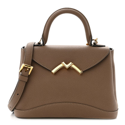 Moynat Taurillon Blush Calfskin Gabby BB Taupe 1 of 9