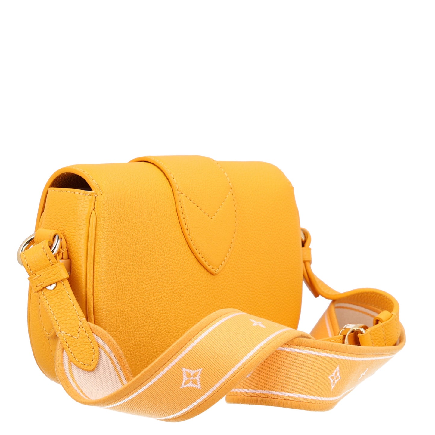 Grained Calfskin LV Pont 9 Soft PM Sunbeam
