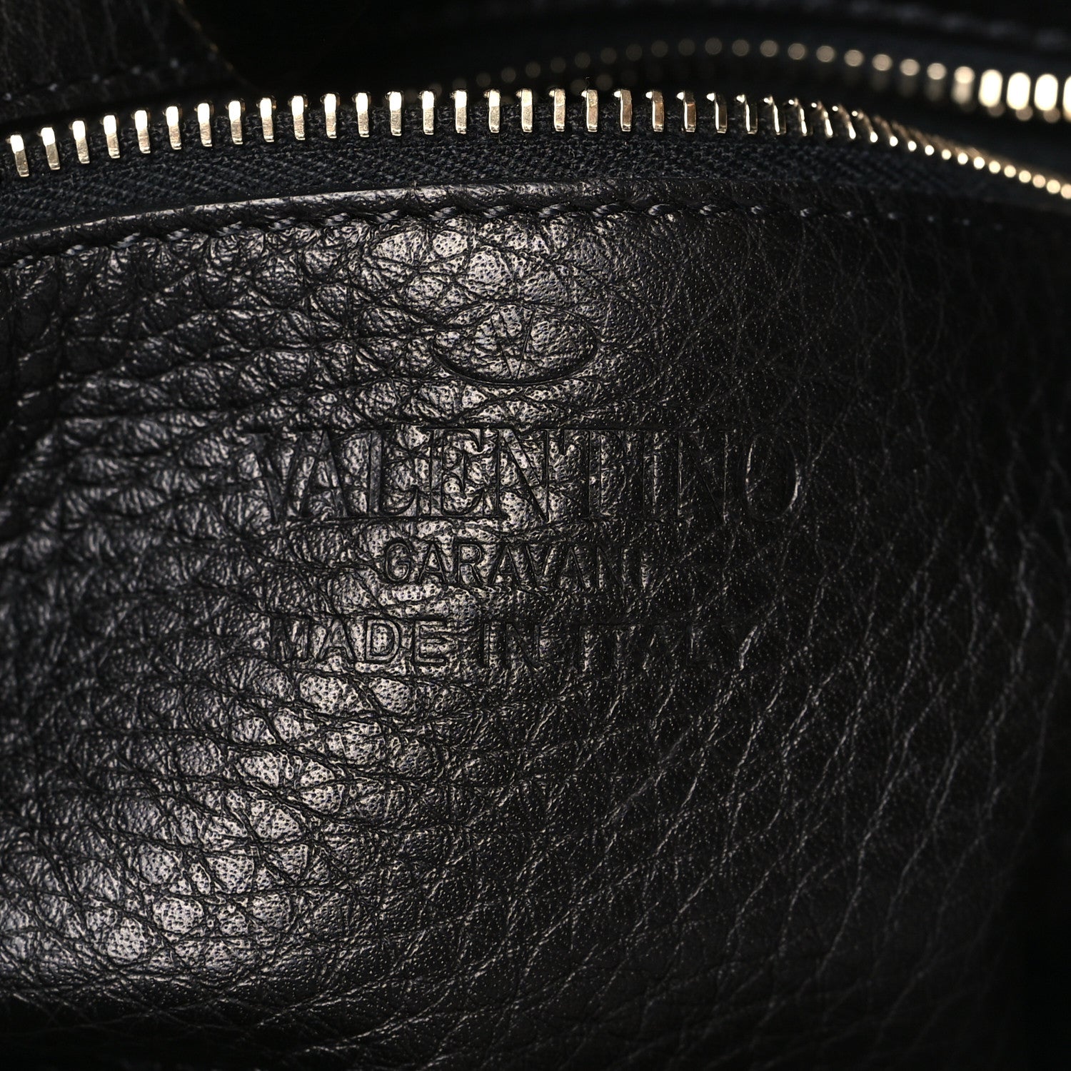 Valentino Garavani Pebbled Calfskin Mini Rockstud Flip-Lock Messenger Bag Black 6 of 8