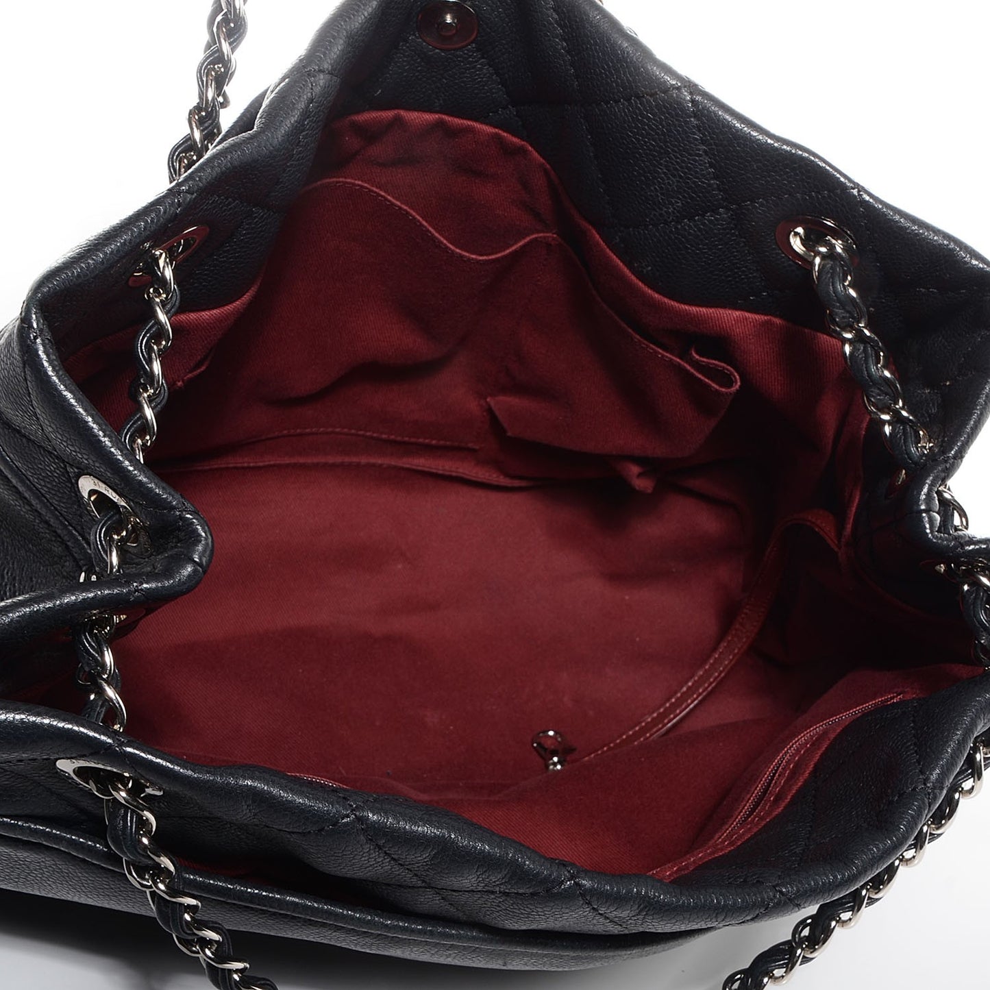Caviar Large CC Timeless Soft Tote Black