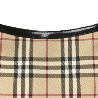 Burberry Vintage Check Shoulder Bag Black 7 of 10
