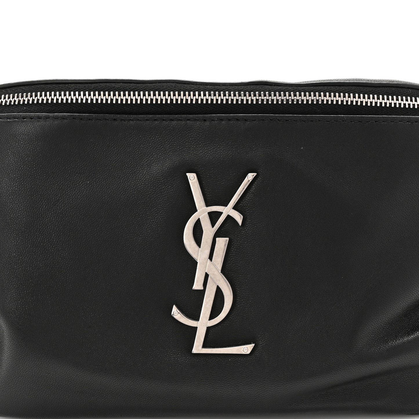 Calfskin Monogram Belt Bag Black