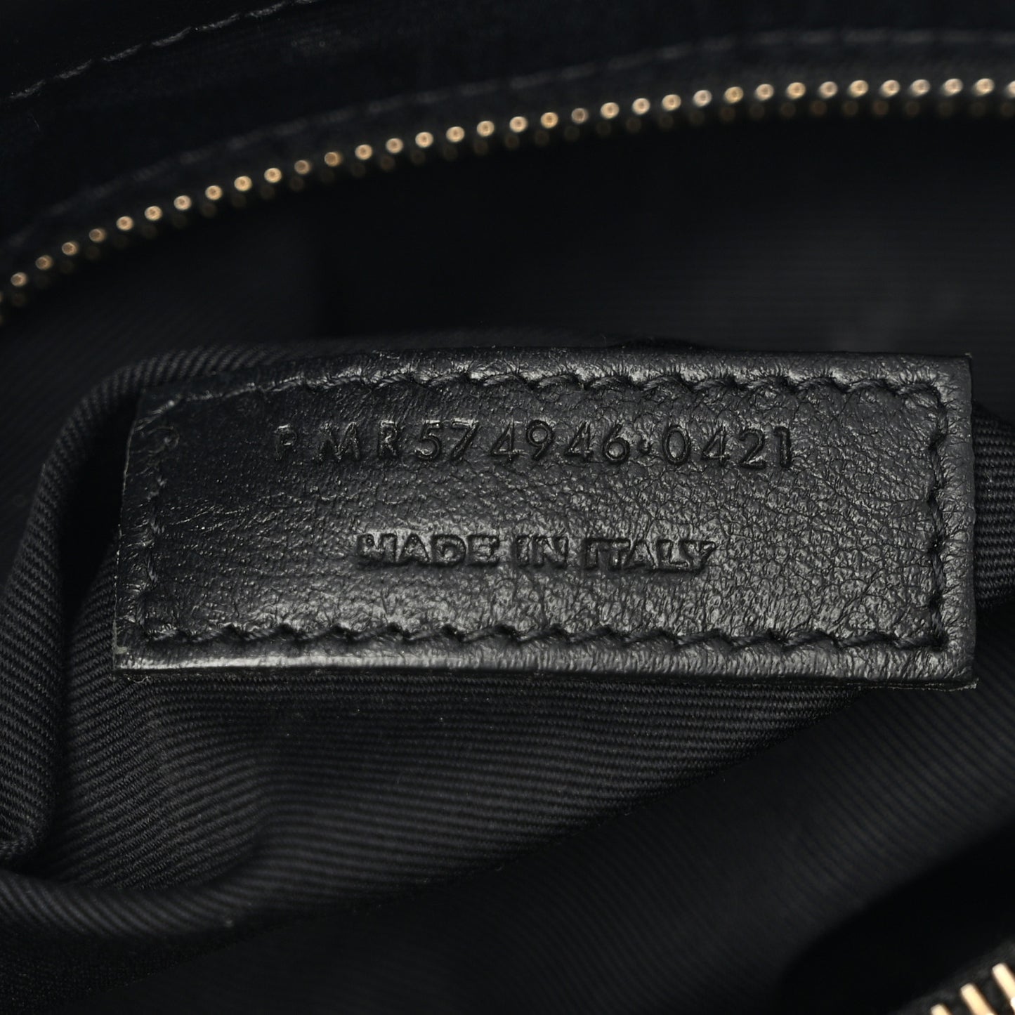 Calfskin Y Quilted Monogram Medium Loulou Chain Satchel Black