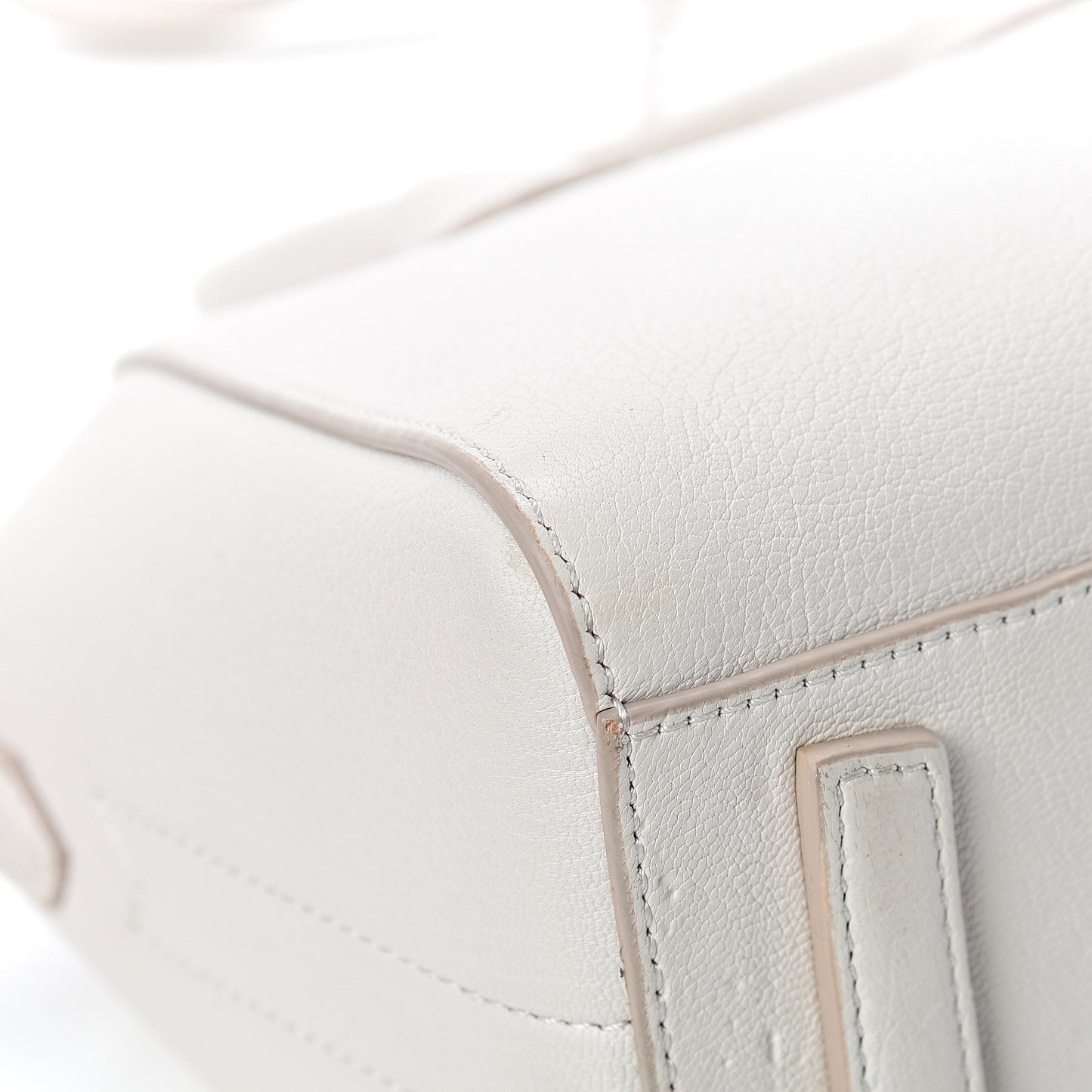 Sugar Goatskin Mini Antigona White