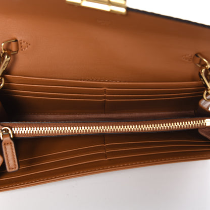 MCM Visetos Large Patricia Wallet On Chain Cognac 5 of 9