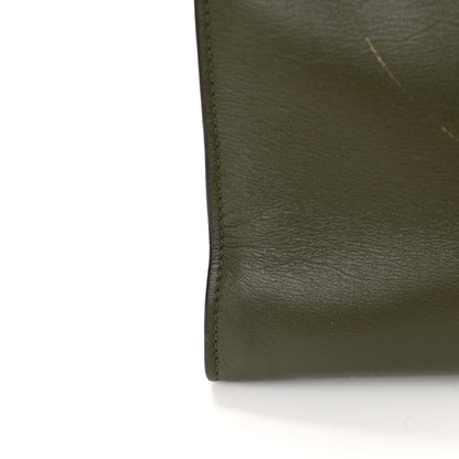 Louis Vuitton Taurillon City Steamer MM Kaki Creme Black 13 of 15