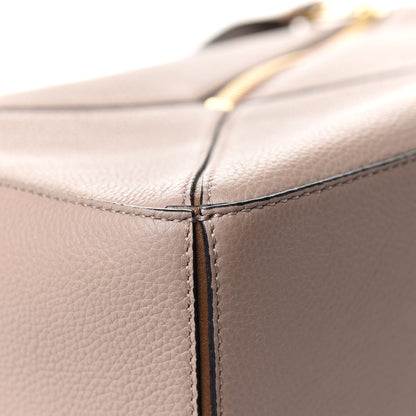 Loewe Grained Calfskin Small Puzzle Bag Sand Mink 12 of 13