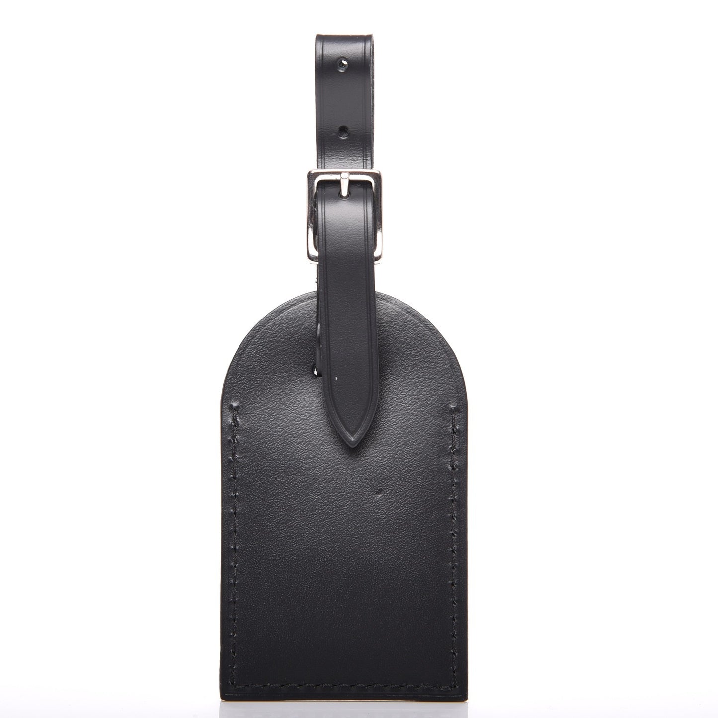 Calfskin Luggage Tag Black