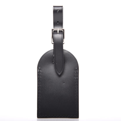 Louis Vuitton Calfskin Luggage Tag Black 3 of 4