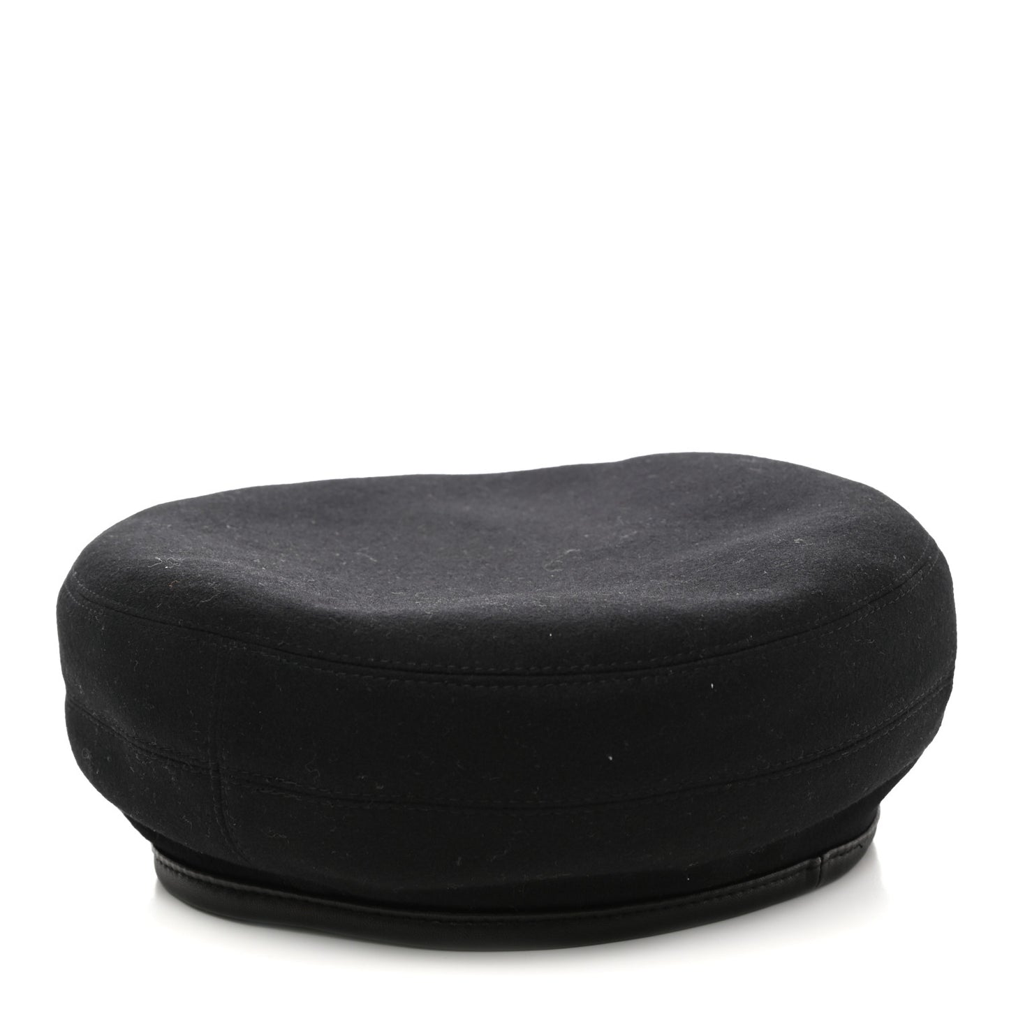 Cashmere Lambskin Saint Honore Beret 57 Black