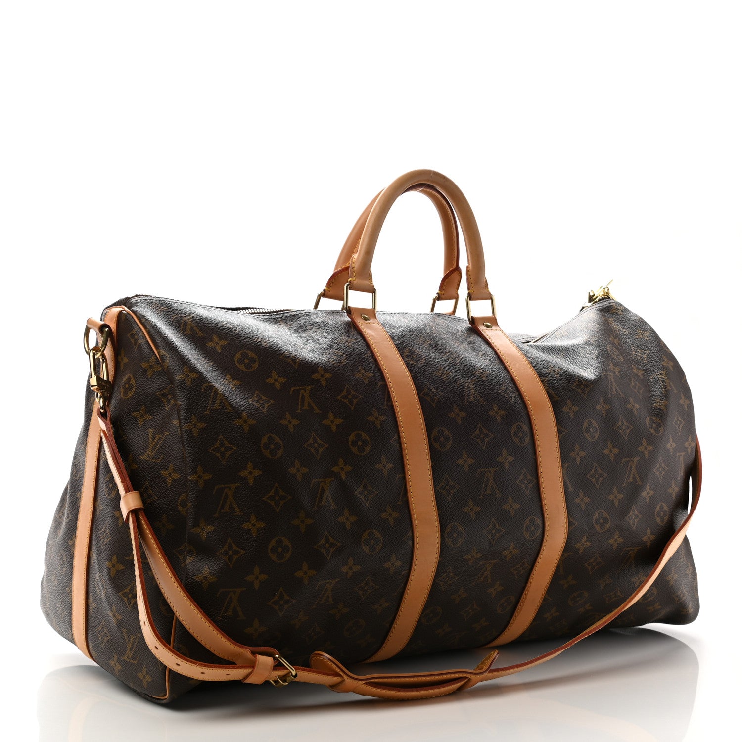 Louis Vuitton Monogram Keepall Bandouliere 55 2 of 17