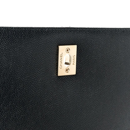 Chanel Caviar Quilted Large Business Affinity Flap Black 7 of 11