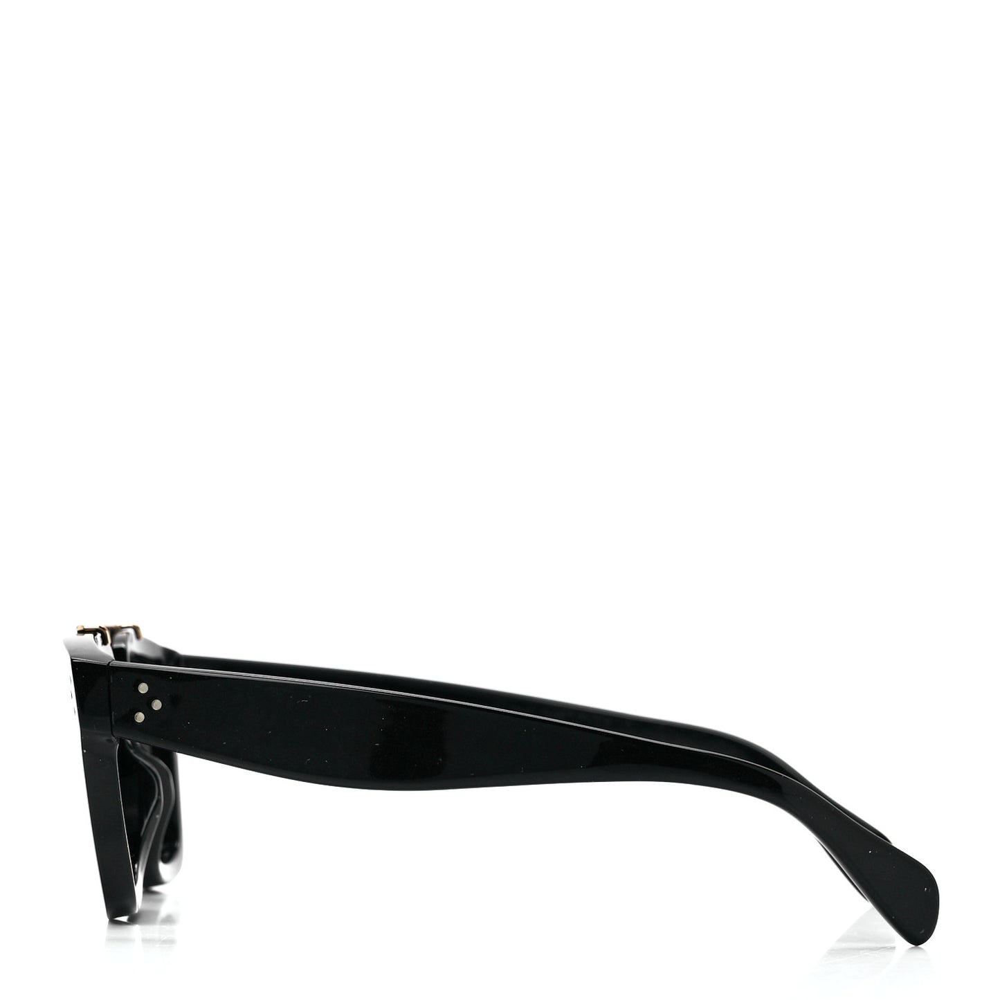 Acetate Bridge Sunglasses CL 41077S Black