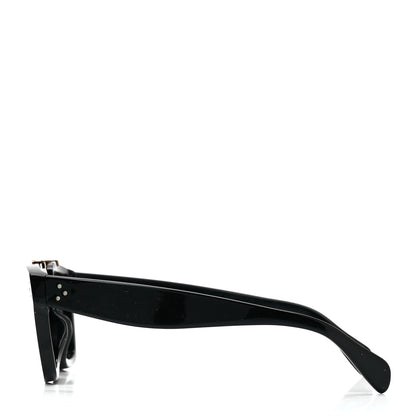 Celine Acetate Bridge Sunglasses CL 41077S Black 3 of 6