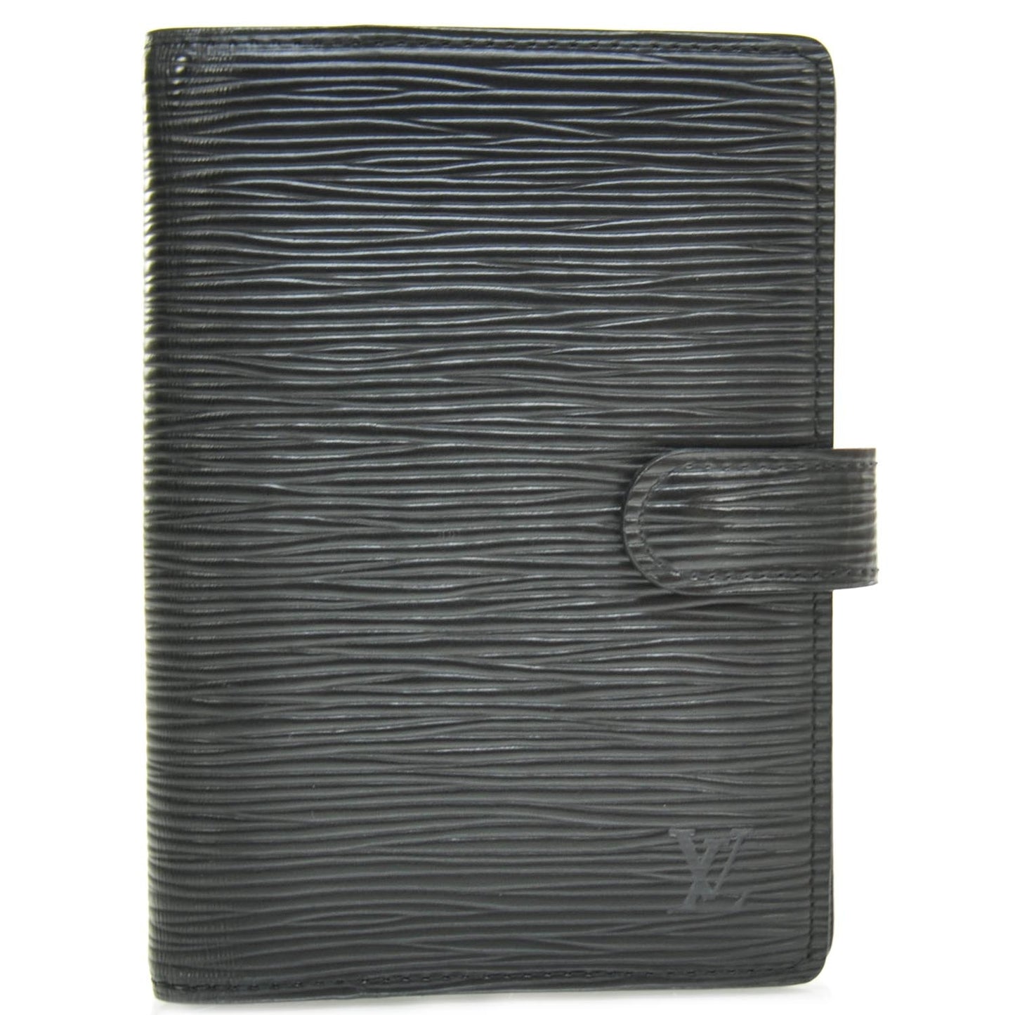 Epi Small Ring Agenda Notepad Pen Black