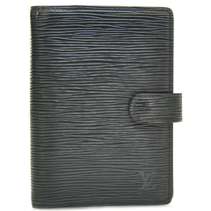 Louis Vuitton Epi Small Ring Agenda Notepad Pen Black 1 of 8