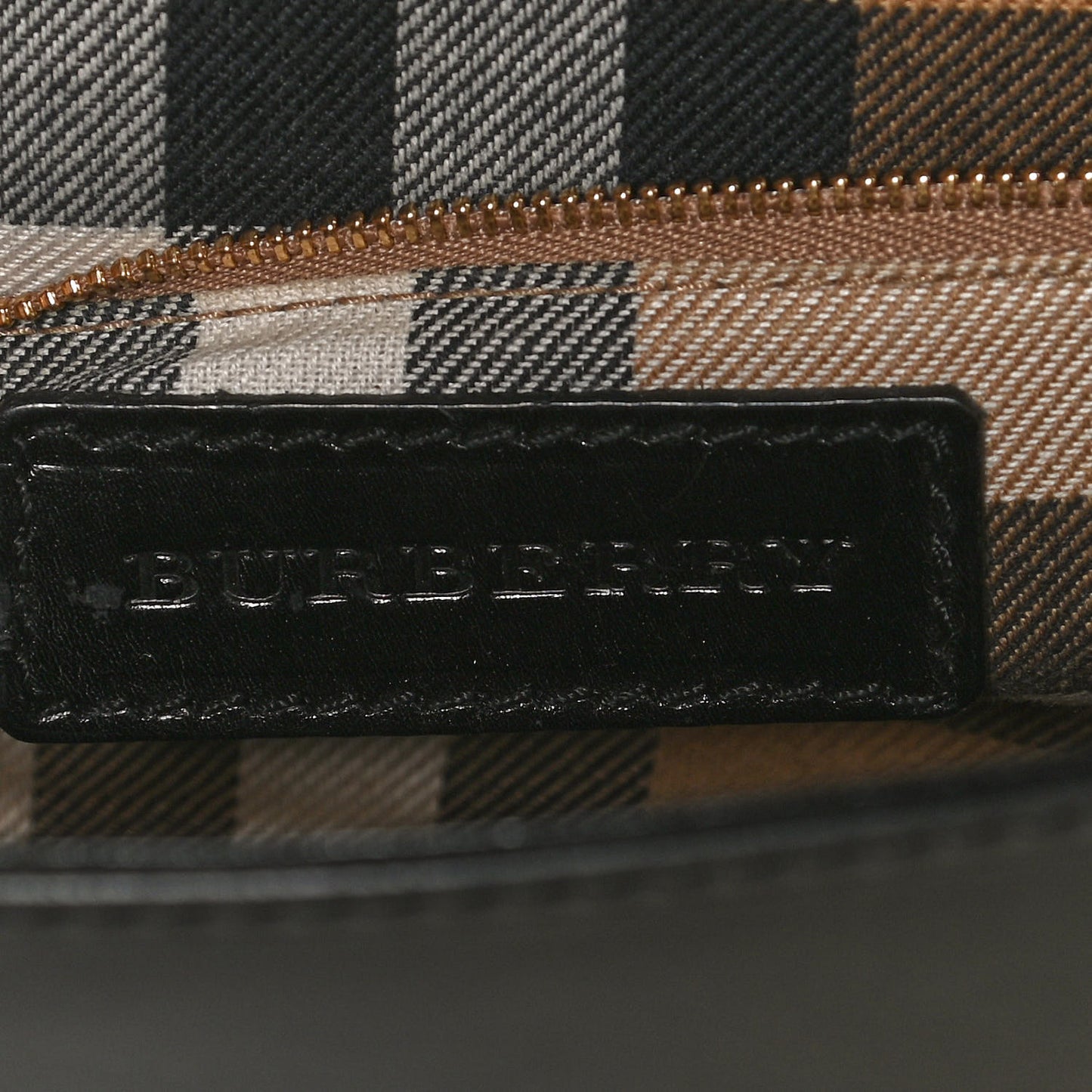 Polished Bridle Leather Small Abbott Crossbody Black