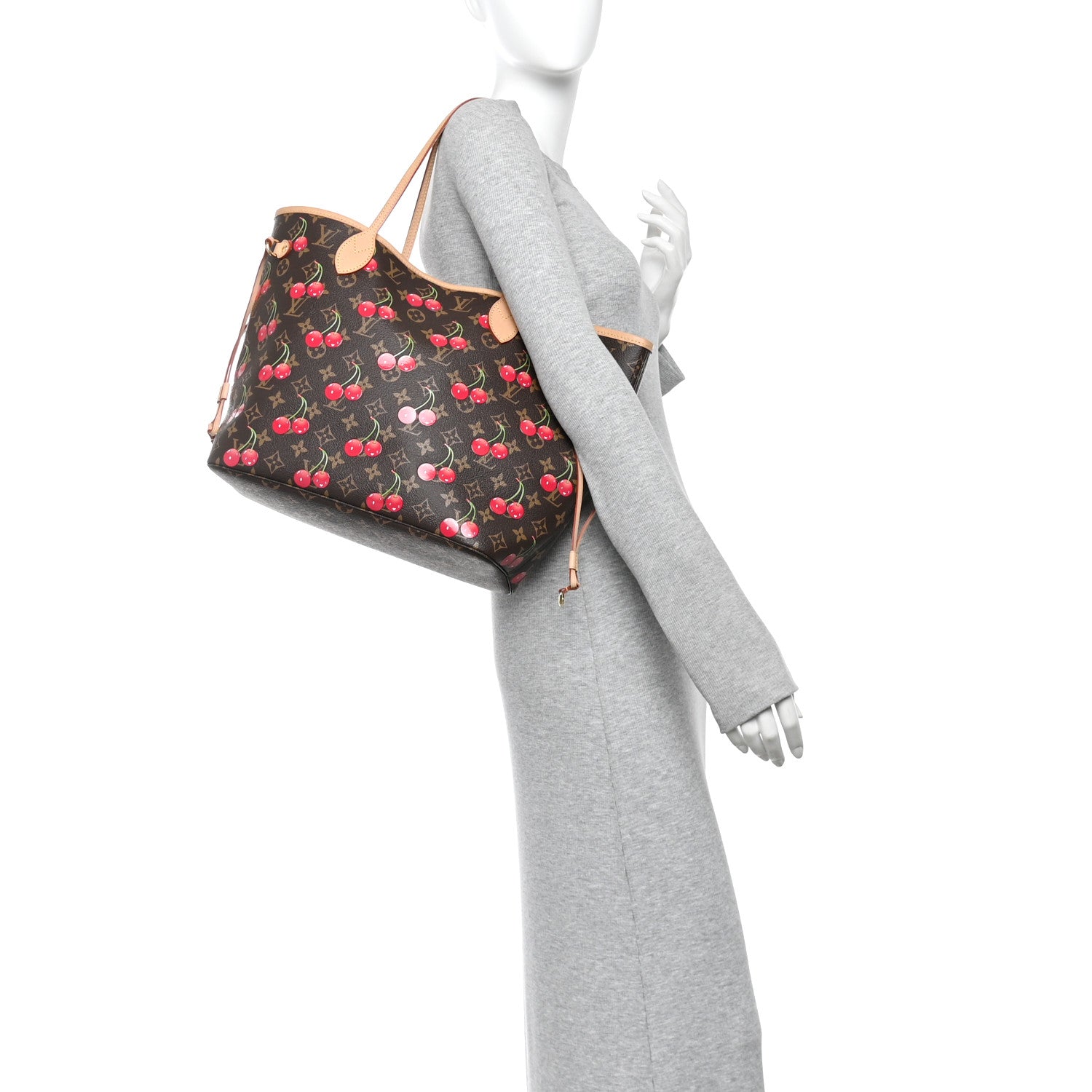 Louis Vuitton LV X TM Monogram Cerises Neverfull MM 2 of 10