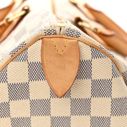 Louis Vuitton Damier Azur Speedy 35 7 of 15
