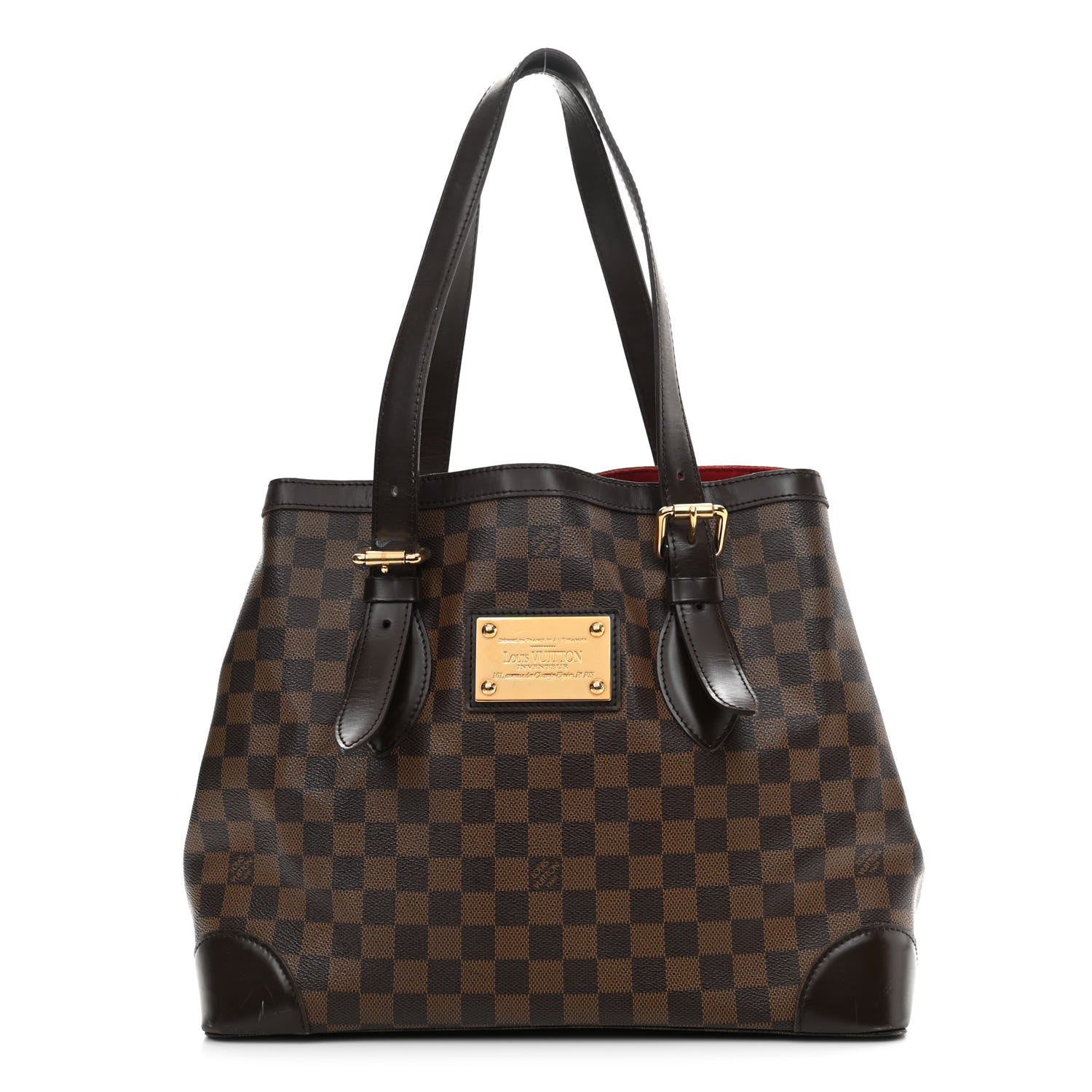 Louis Vuitton Damier Ebene Hampstead MM 1 of 12