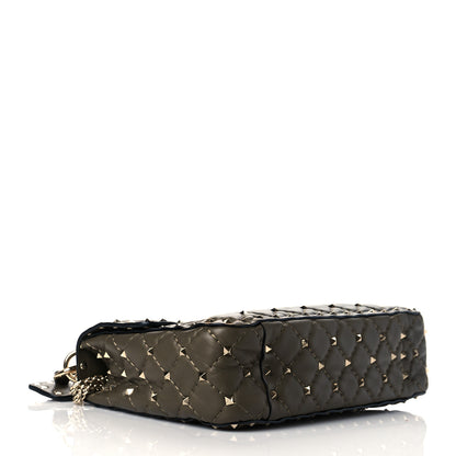 Valentino Garavani Nappa Medium Rockstud Spike Shoulder Bag Oasis 4 of 9