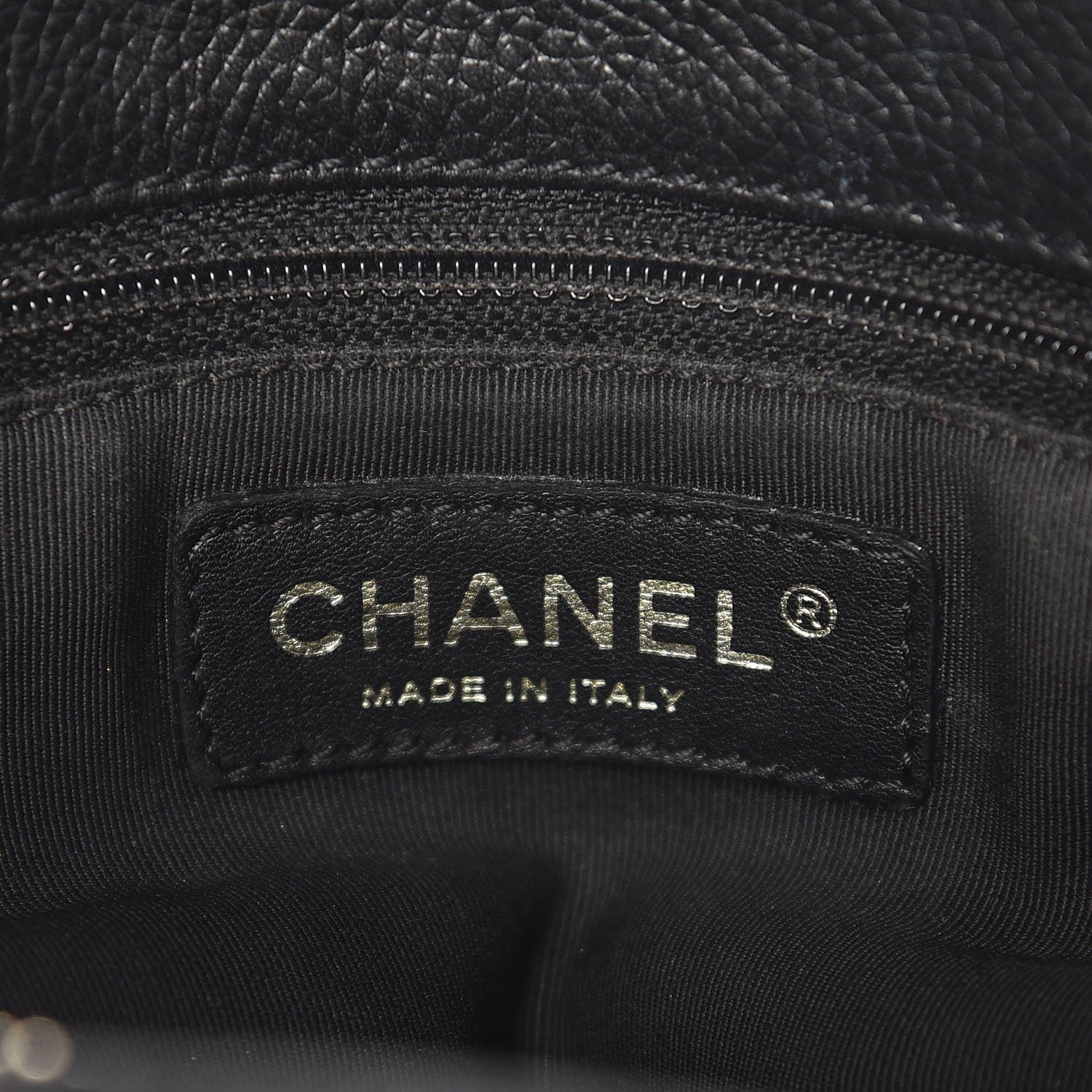 Chanel Calfskin Cerf Executive Shopper Tote Black 6 of 21