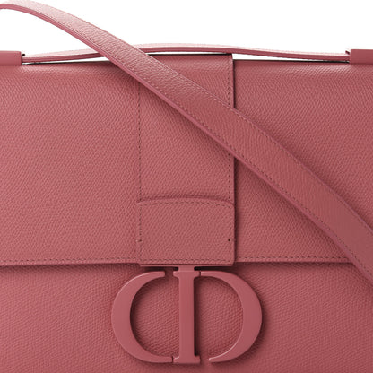 Christian Dior Ultra Matte Grained Calfskin 30 Montaigne Flap Bag Dusty Pink 10 of 10