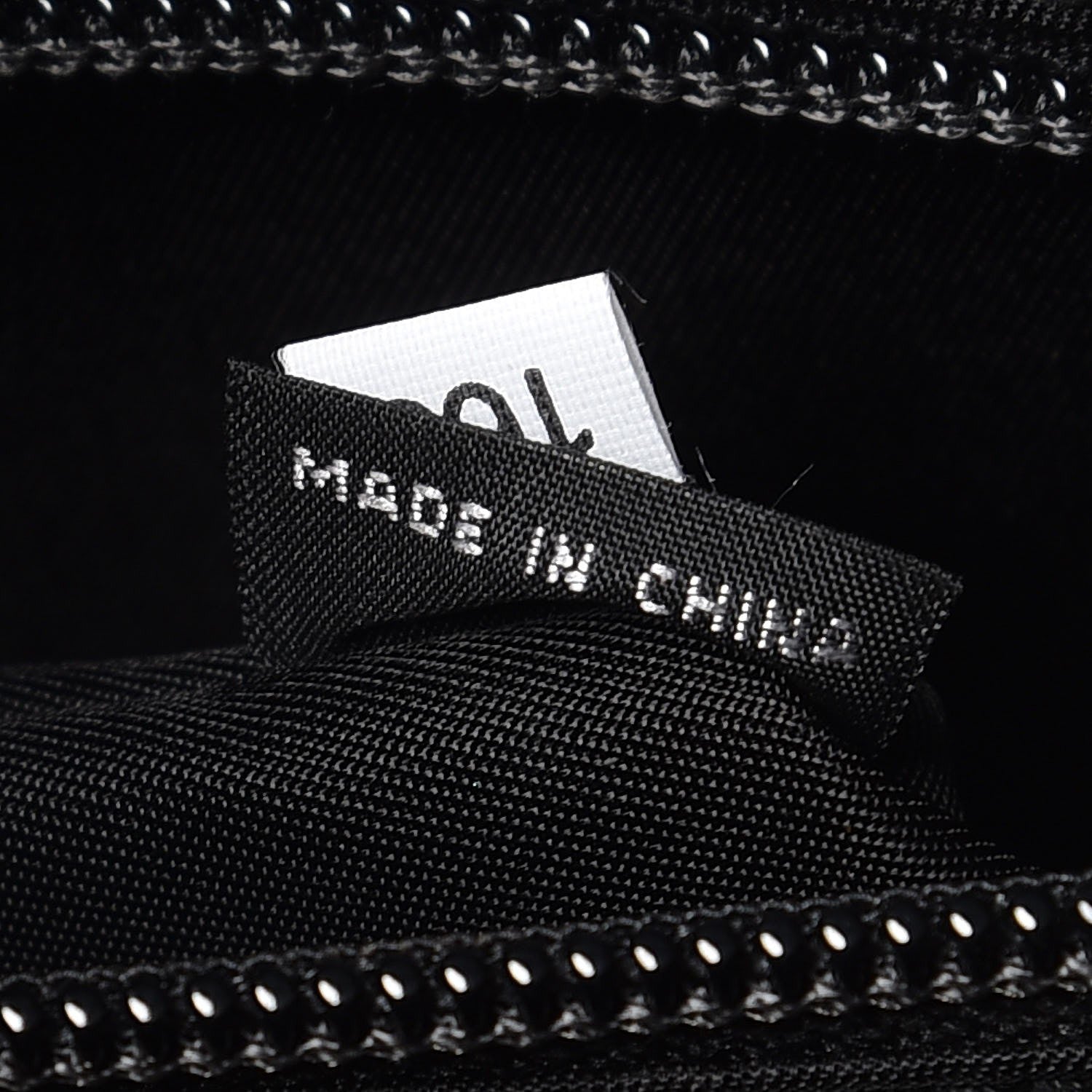 Prada Technical Nylon Saffiano Double Buckle Backpack Black 7 of 10