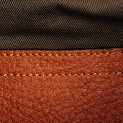 Chloe Calfskin Medium Marcie Round Crossbody Bag Tan 6 of 7