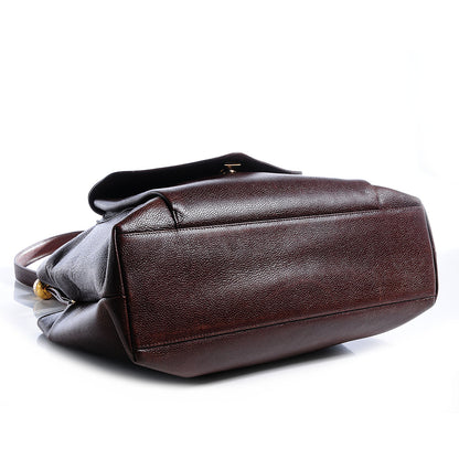 Chanel Caviar Flap Shoulder Bag Brown 4 of 5