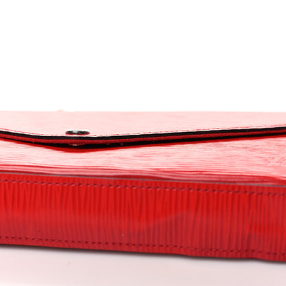 Louis Vuitton Epi Pochette Felicie Coquelicot 16 of 16