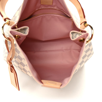 Louis Vuitton Damier Azur Graceful PM Rose Ballerine 5 of 9