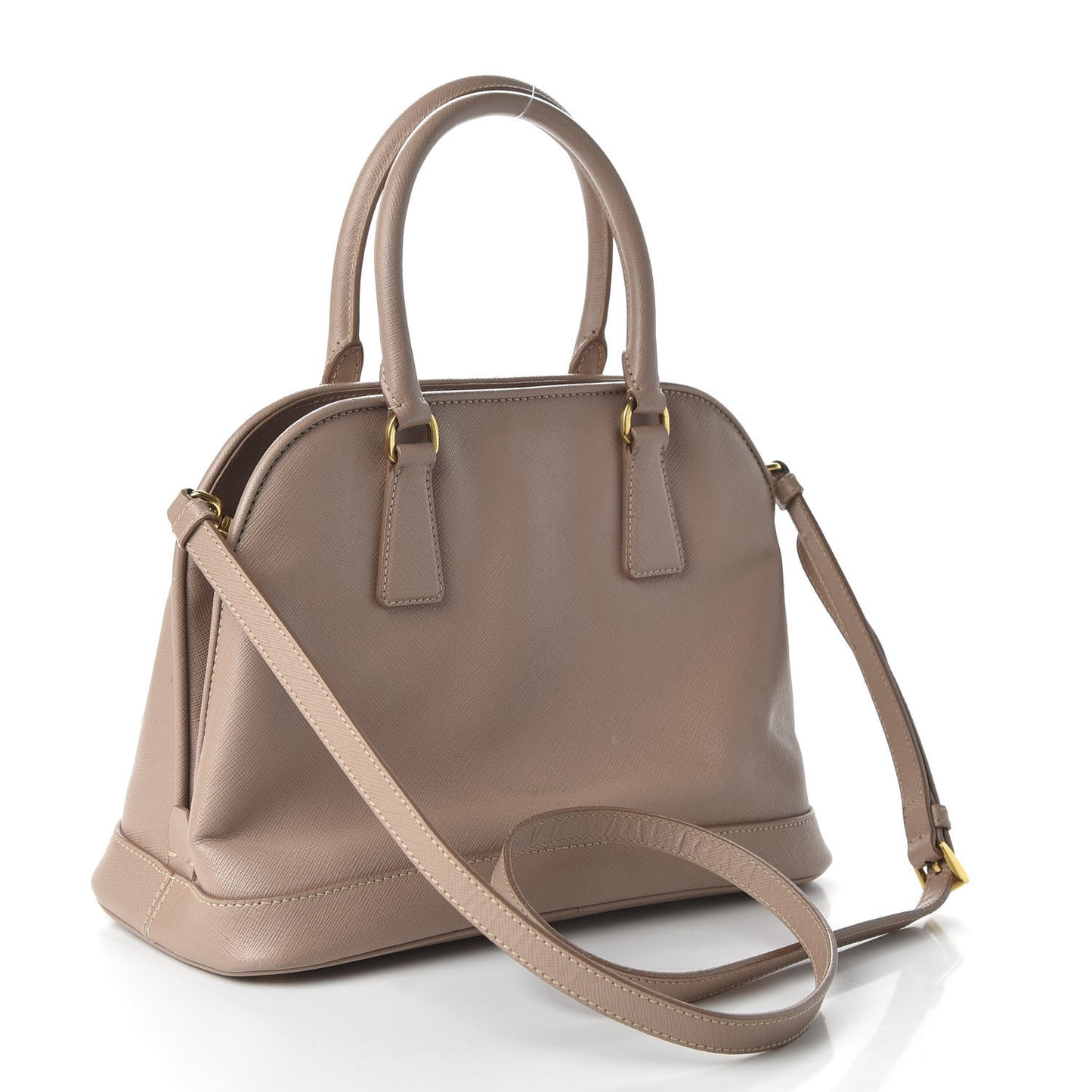 Saffiano Lux Open Promenade Tote Cammeo