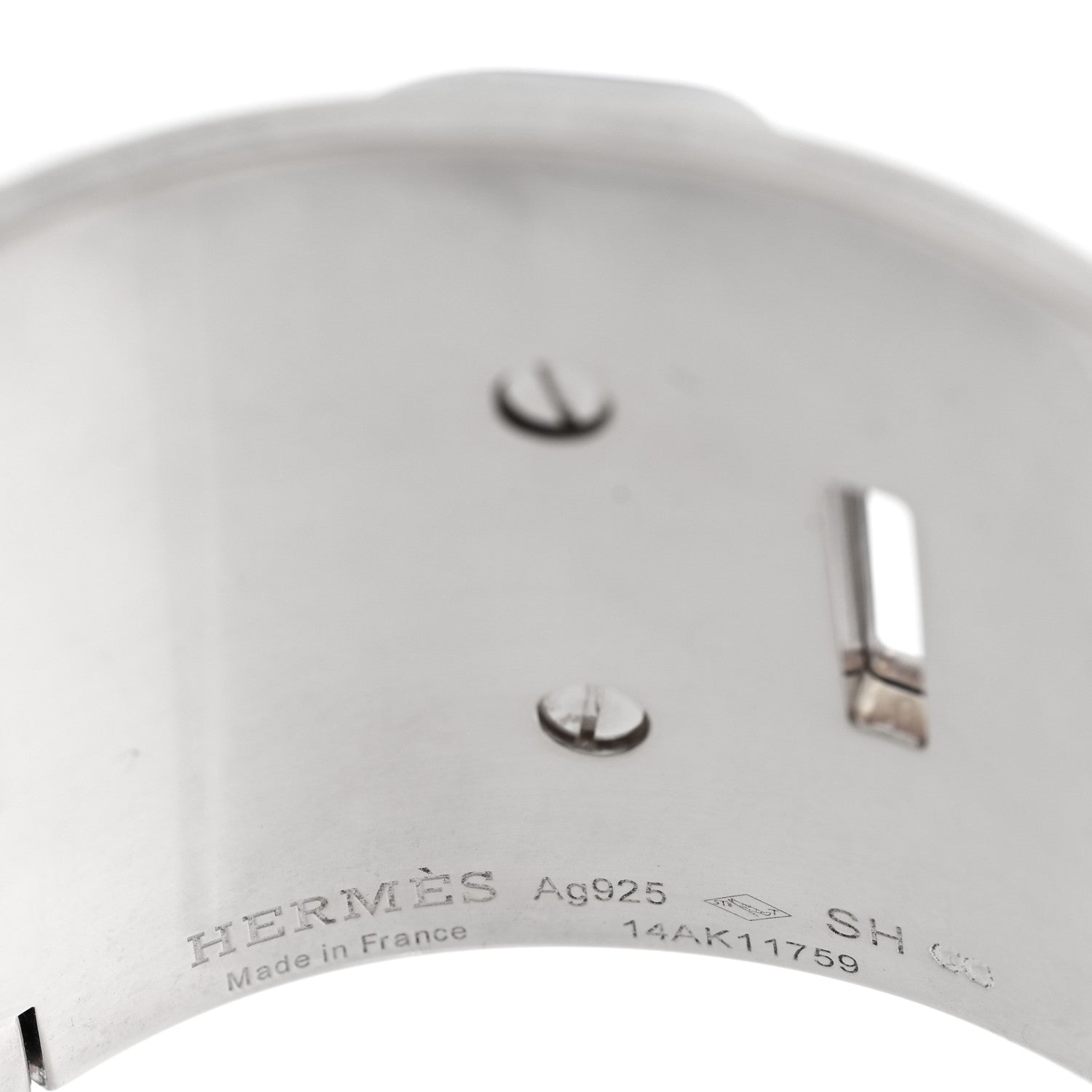 Hermes Sterling Silver Collier De Chien Bracelet SH 3 of 3