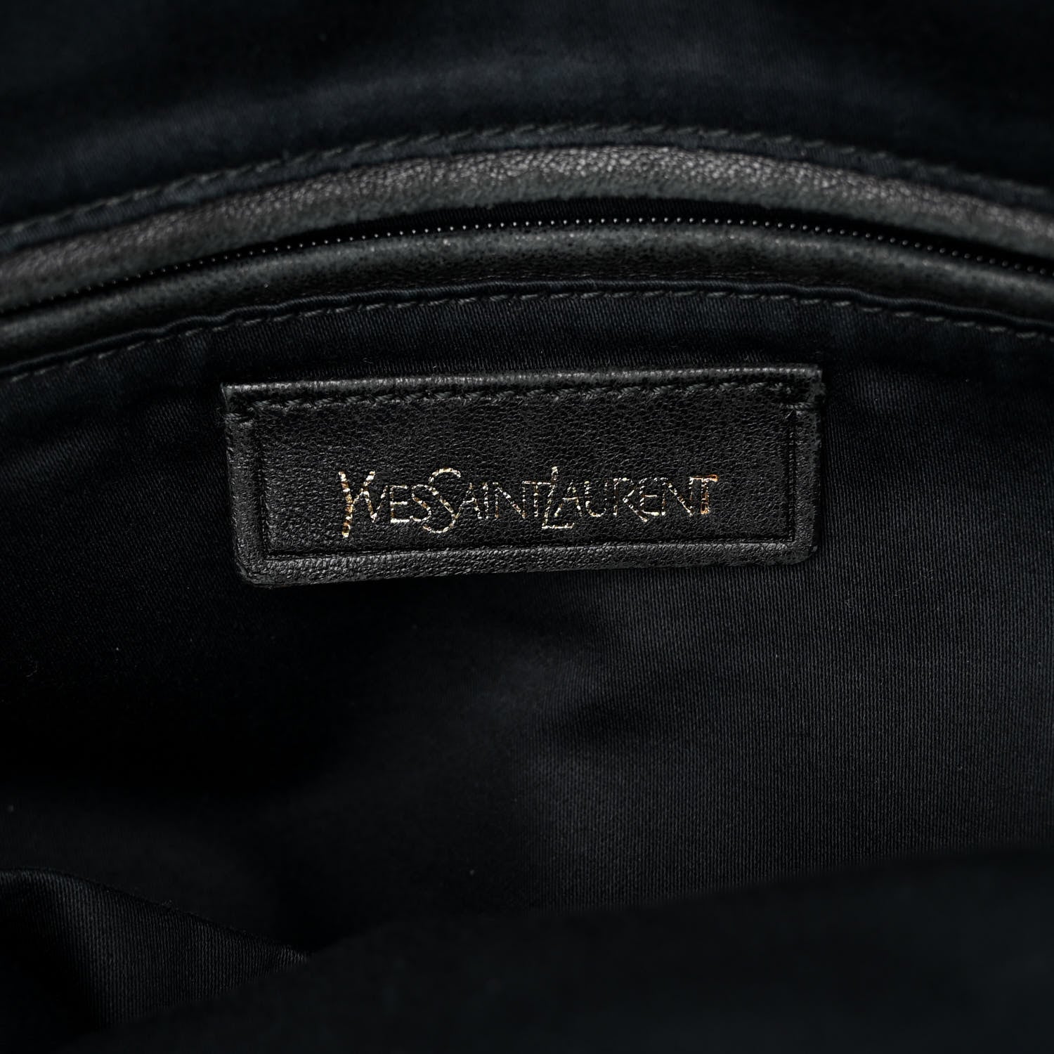 Saint Laurent Patent Oversized MUSE Black 6 of 13