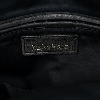 Saint Laurent Patent Oversized MUSE Black 6 of 13