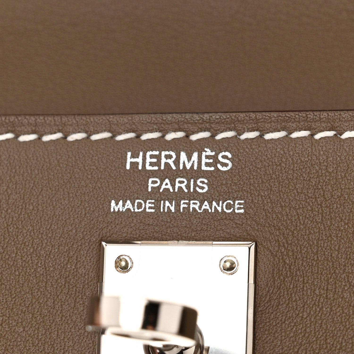 Hermes Swift Kelly Retourne 25 Etoupe 6 of 10