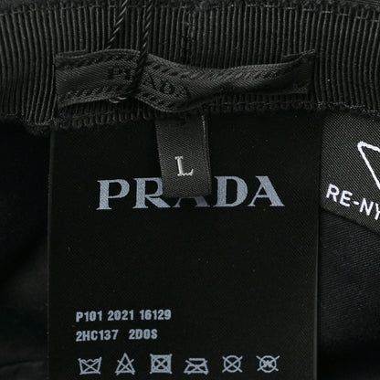 Prada Crystal Tessuto Bucket Hat L Black Acciaio 8 of 8