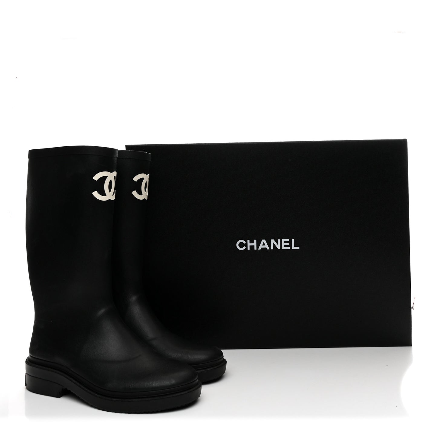 Caoutchouk CC High Boots 36 Black