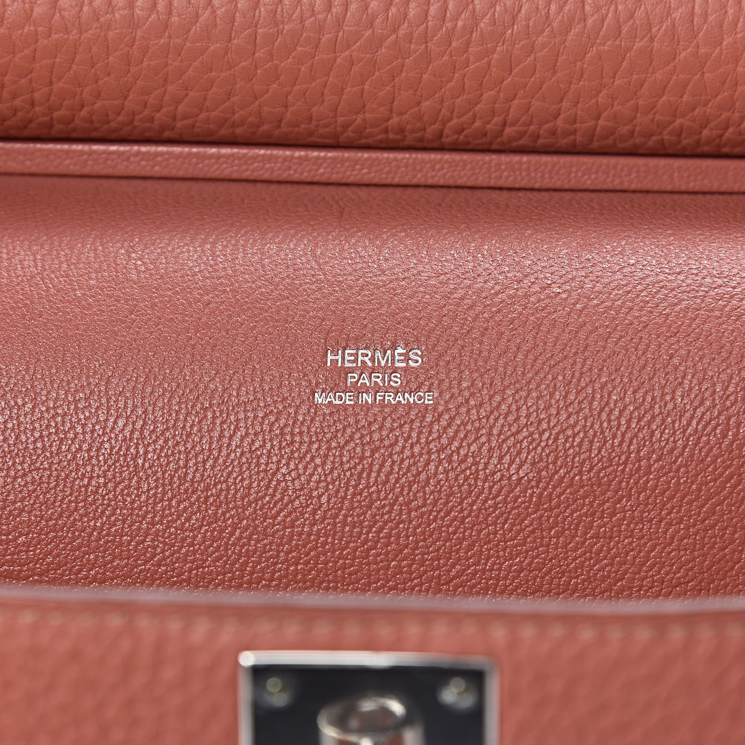 Hermes Taurillon Clemence Jypsiere 28 Rose Thè 6 of 20