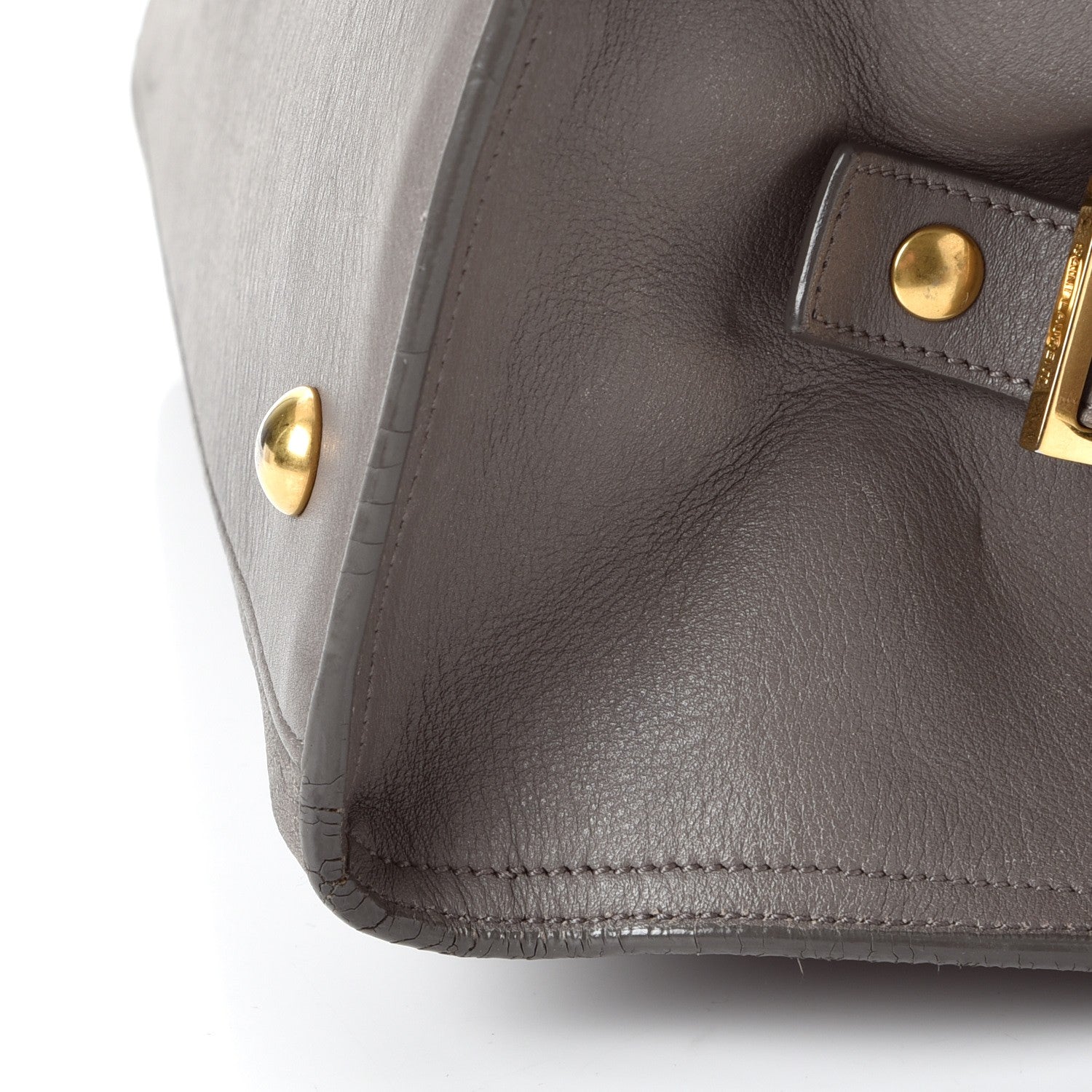 Saint Laurent Calfskin Small Classic Y Cabas Fog 23 of 23