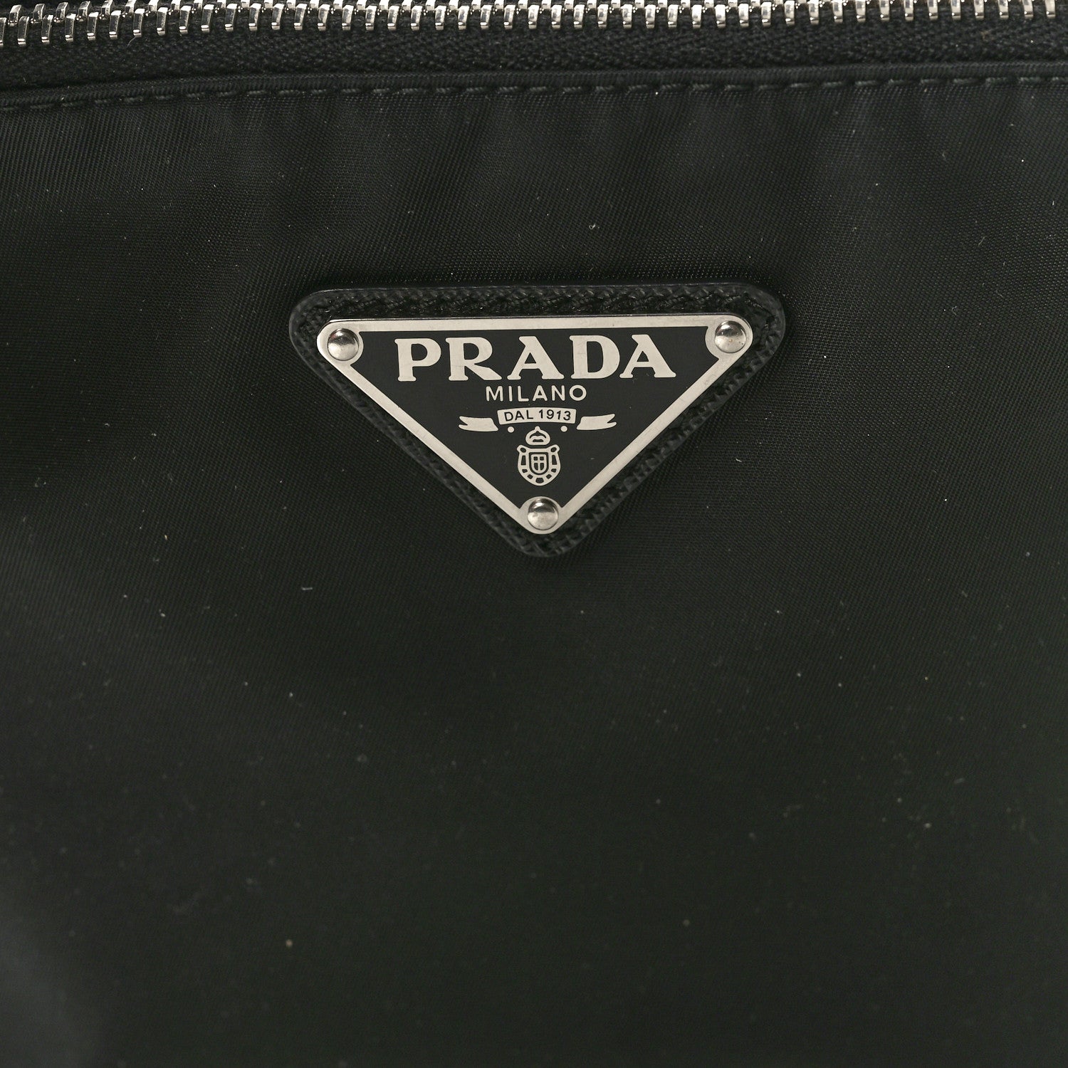 Prada Re-Nylon Saffiano Re-Edition 2000 Double Zip Crossbody Bag Black 10 of 13