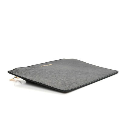Alexander McQueen Calfskin Skull Wristlet Pouch Black 4 of 7