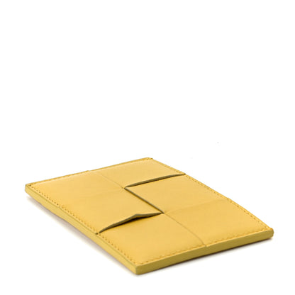 Bottega Veneta Nappa Maxi Intrecciato Credit Card Case Buttercup 4 of 7