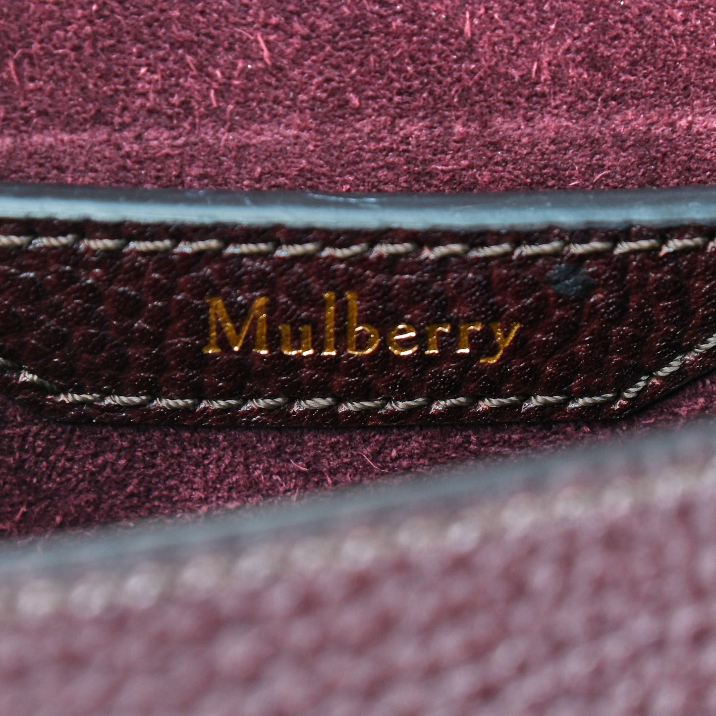 Small Classic Grain Amberley Satchel Oxblood
